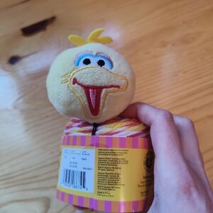 Lion Brand Sesame Street One Hat Wonder Multicolor Yarn - Big Bird
